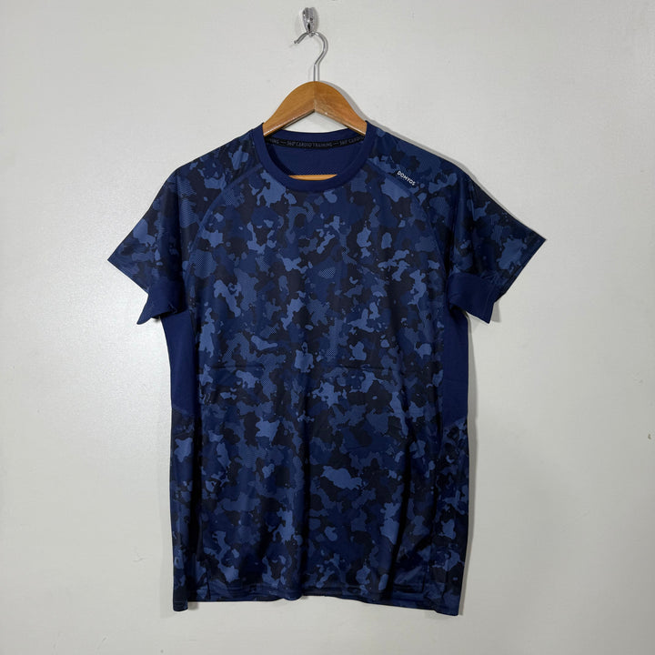 DOMYOS 360 CARDIO TRAINING CAMOUFLAGESPORT TSHIRT