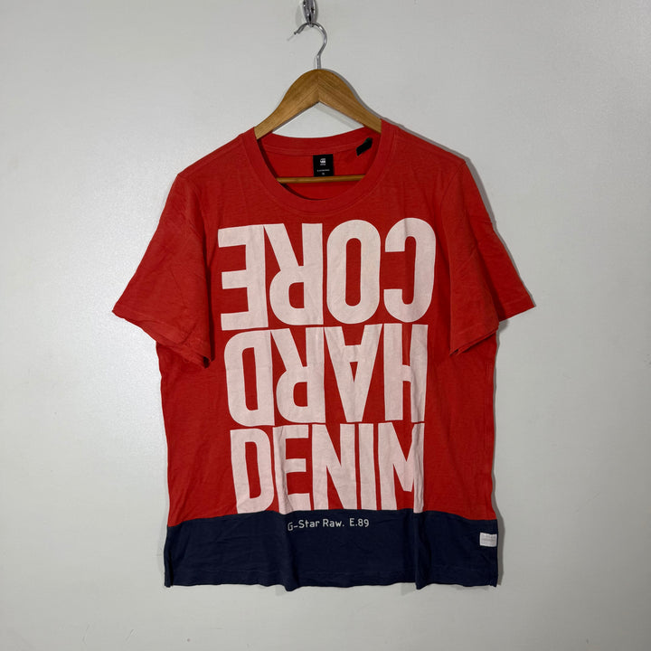 G STAR RAW COTTON TSHIRT