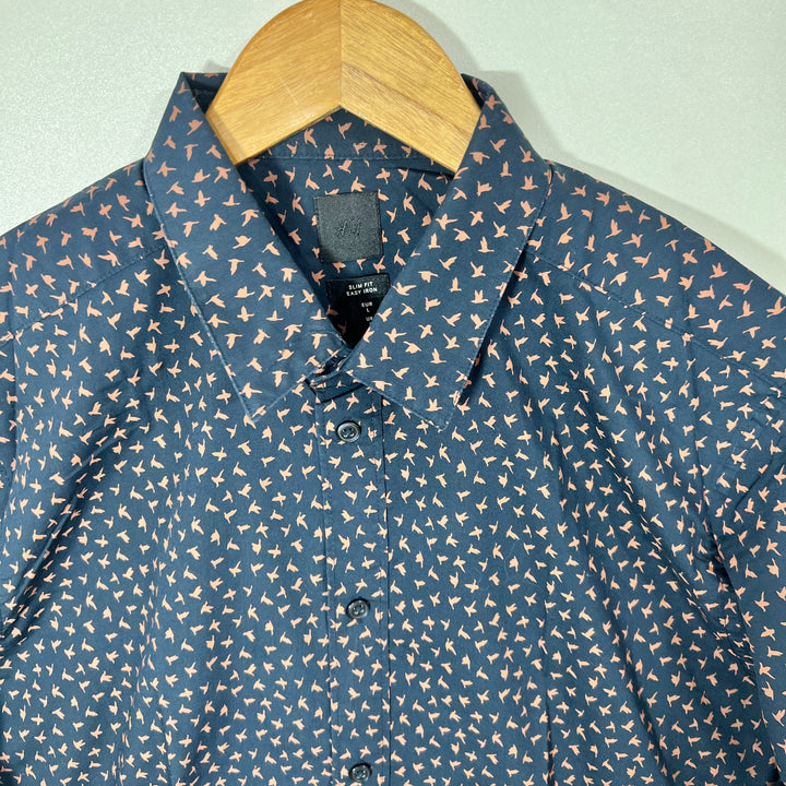 H&M SLIM FIT CASUAL COTTON SHIRT