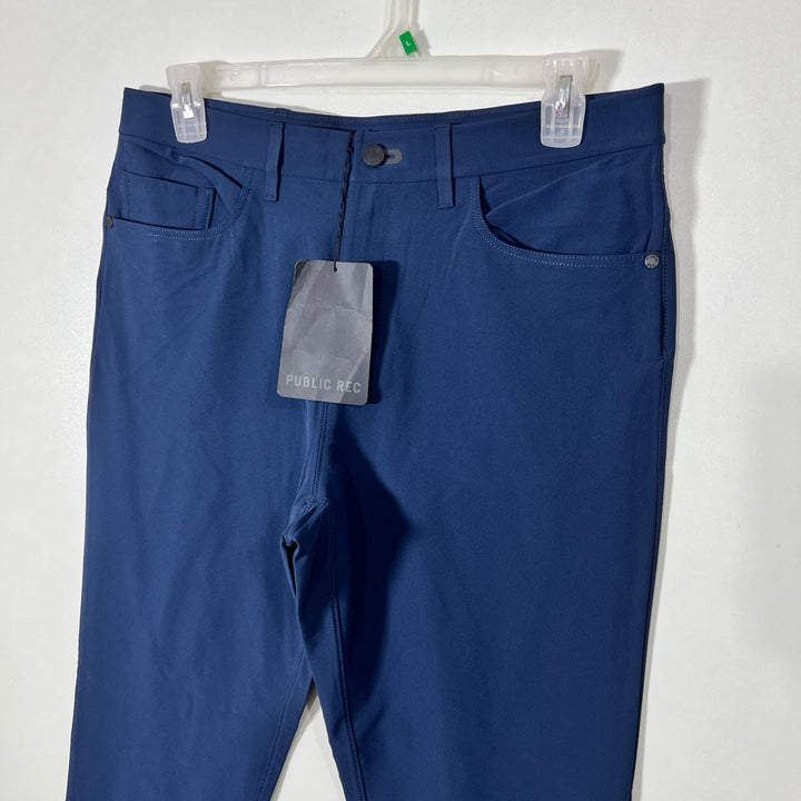 REPUBLIC SLIM FIT PERFORMANCE PANT WITH STRETCH BRAND NEW BLUE COLOUR