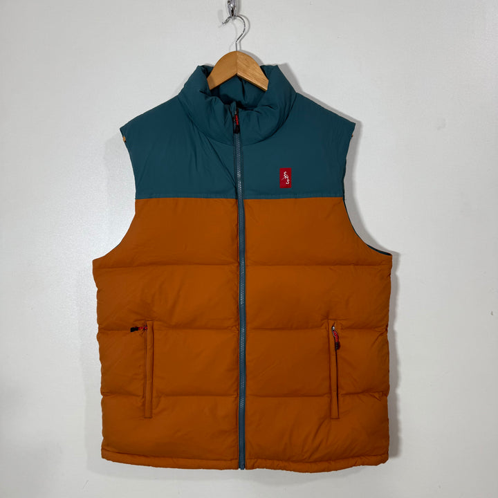 EASTERN MOUNTAIN SPORT SLEEVES LESS PUFFER JACKET