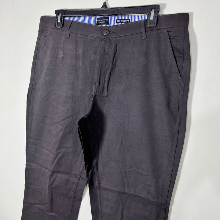 INDIE CONNECTION STRAIGHT FIT COTTON CHINO PANT WITHOUT STRETCH