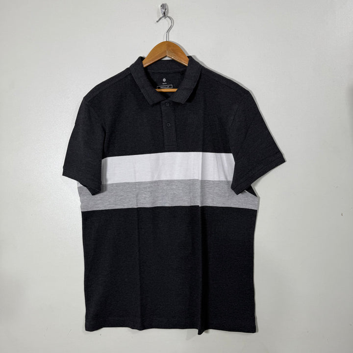 TARGET MAN COTTON POLO TSHIRT GREY COLOUR