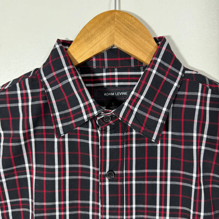 ADAM LEVINE COTTON CHECKERED SHIRT