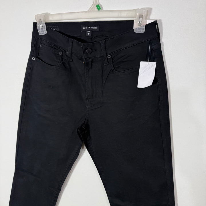 LUCKY BRAND SLIM STRAIGHT COTTON JEANS BRAND NEW WITH STRETCH BLACK COLOUR