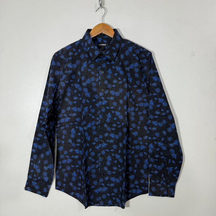 EXPRESS SLIM FIT CASUAL COTTON SHIRT