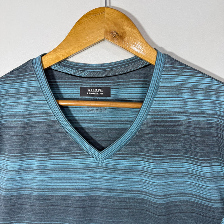 ALFANI V NECK SPORR TSHIRT