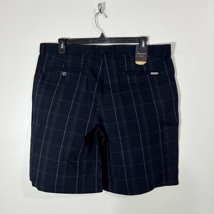 GREG NORMAN CHECKERED SHORT BRAND NEW