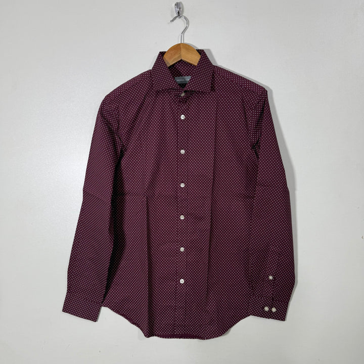 MICHAEL KORS SLIM FIT COTTON SHIRT WITH STRETCH