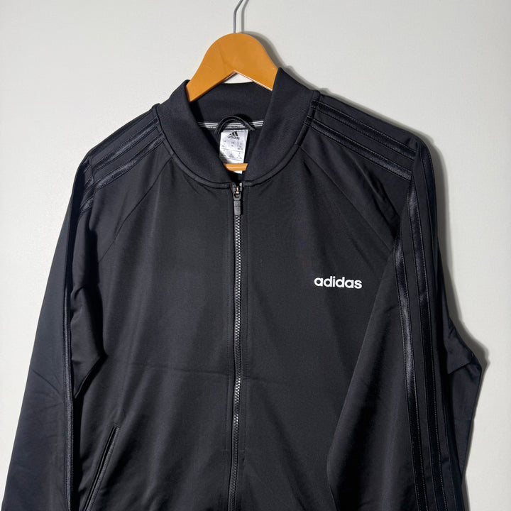 ADIDAS WOMEN SPORT JACKET BLACK COLOUR INNER FLEECE