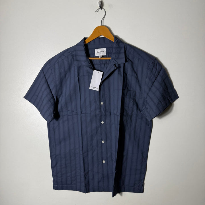 GOOD FELLOW &CO HALF SLEEVES CUBAN COLLAR SHIRT BRAND NEW