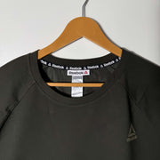 REEBOK SWEATSHIRT BRAND NEW GREEN COLOUR INNER FLEECE