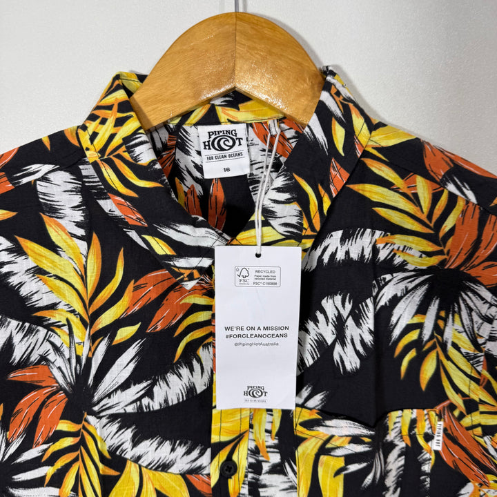 PIPING HOT HALF SLEEVES COTTON SHIRT BRAND NEW