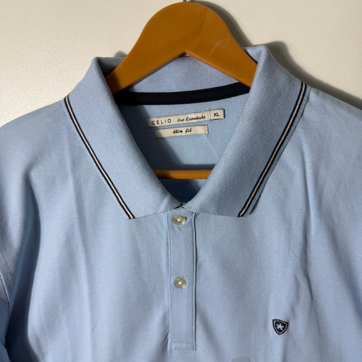 CELIO TRIM FIT  COTTON POLO TSHIRT