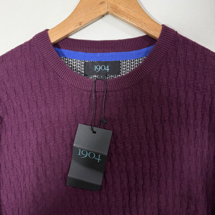 1904 KNITWEAR COTTON SWEATER BRAND NEW