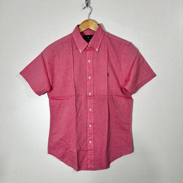 RALPH LAUREN POLO BUTTON DOWN HALF SLEEVES SHIRT