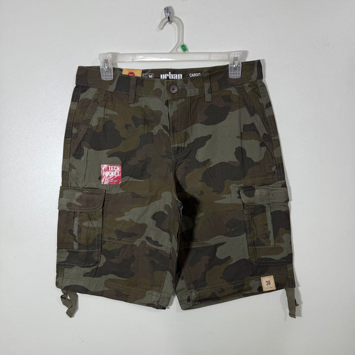 URBAN PIPELINE CAMOUFLAGE CARGO COTTON SHORT BRAND NEW