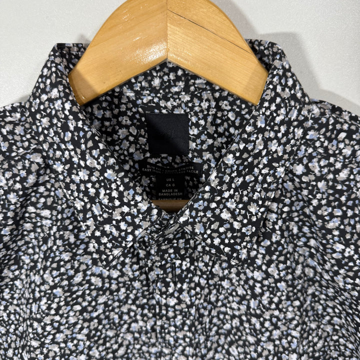 H&M SLIM FIT CASUAL COTTON SHIRT