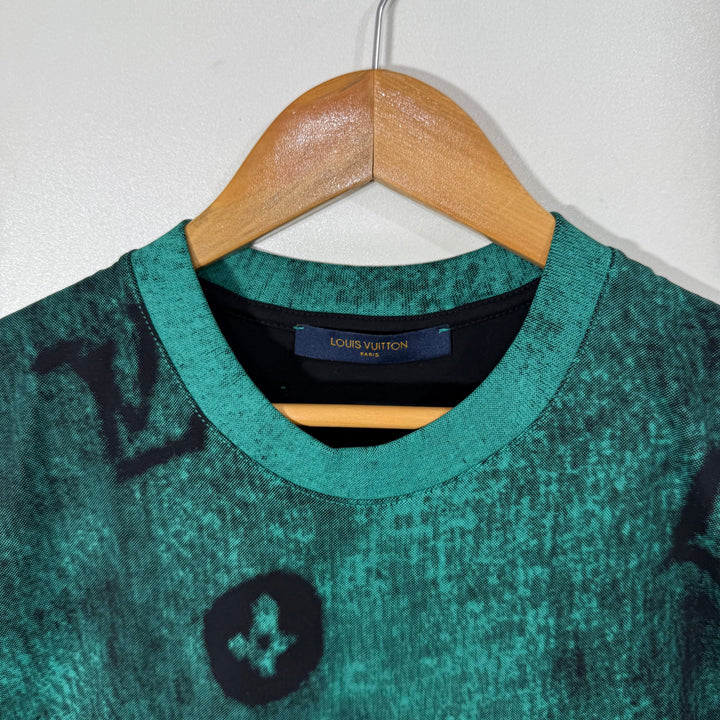 LOUIS VUITTON PRINTED COTTON TSHIRT