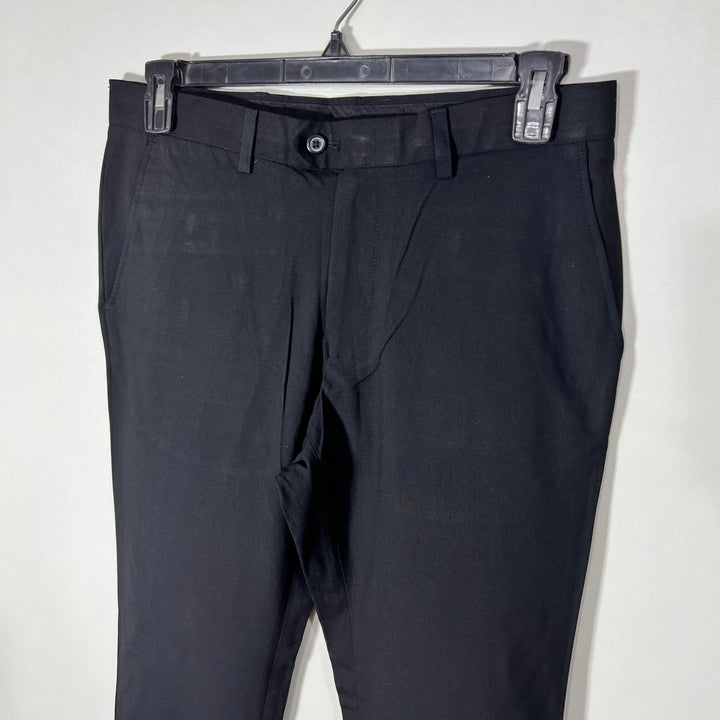 NEXT SKINNY FIT DRESS PANT WITHOUT STRETCH BLACK COLOUR