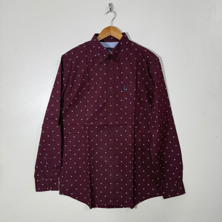BEN SHERMAN BUTTON DOWN CASUAL COTTON SHIRT