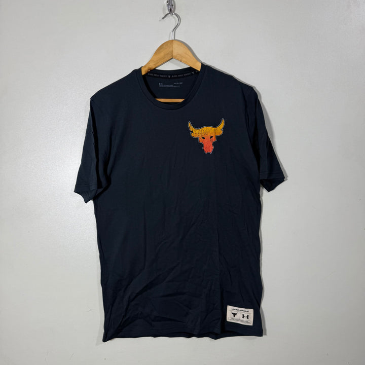 UNDER ARMOUR COTTON TSHIRT GREY COLOUR