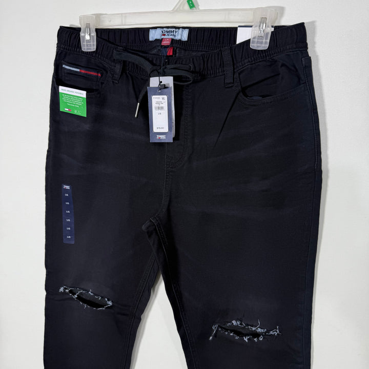 TOMMY JEANS RIPPED JOG JEANS BRAND NEW WITH STRETCH