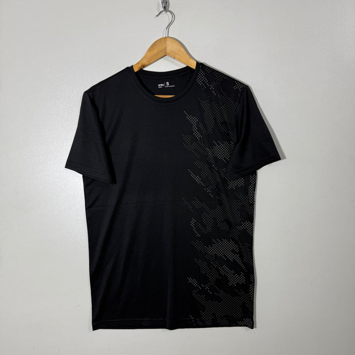 ANKO ACTIVE RUNNING SPORT TSHIRT BLACK COLOUR