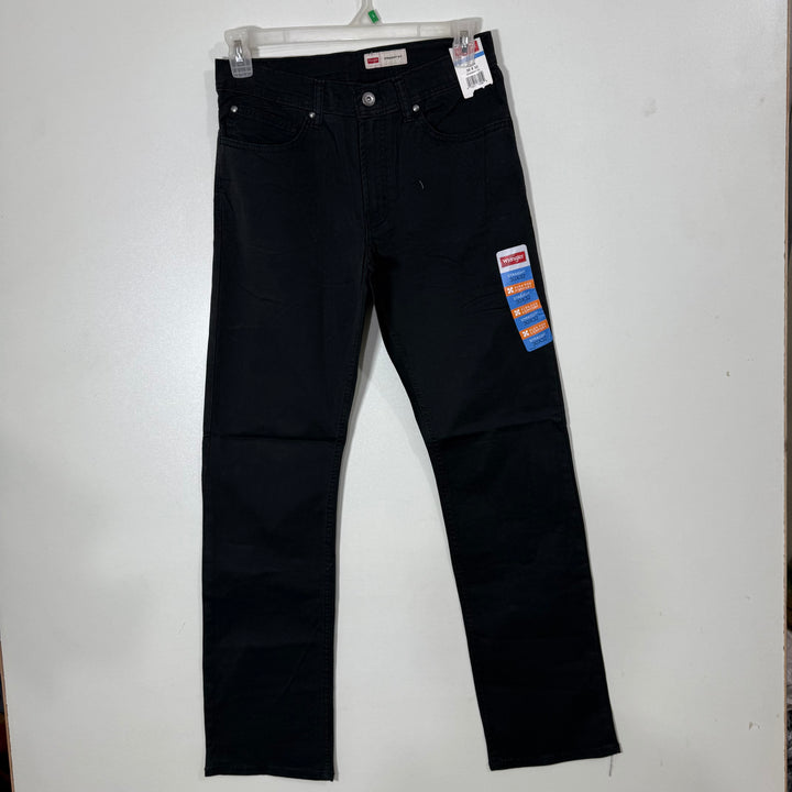 WRANGLER STRAIGHT FIT COTTON JEANS BRAND NEW BLACK COLOUR WITH STRETCH