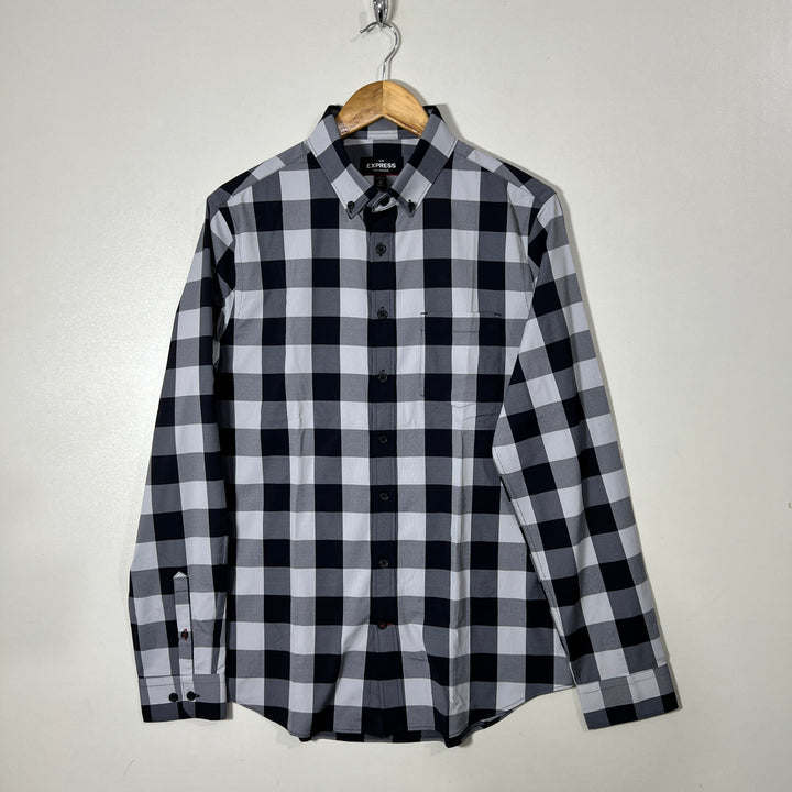 EXPRESS BUTTON DOWN CASUAL COTTON SHIRT
