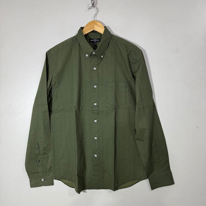 J CREW MERCANTILE FLEX BUTTON DOWN CASUAL COTTON SHIRT