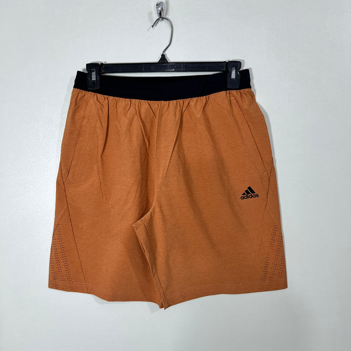 ADIDAS PARACHUTE RUNNING SPORT SHORT WITH SIDE ZIP POCKETS
