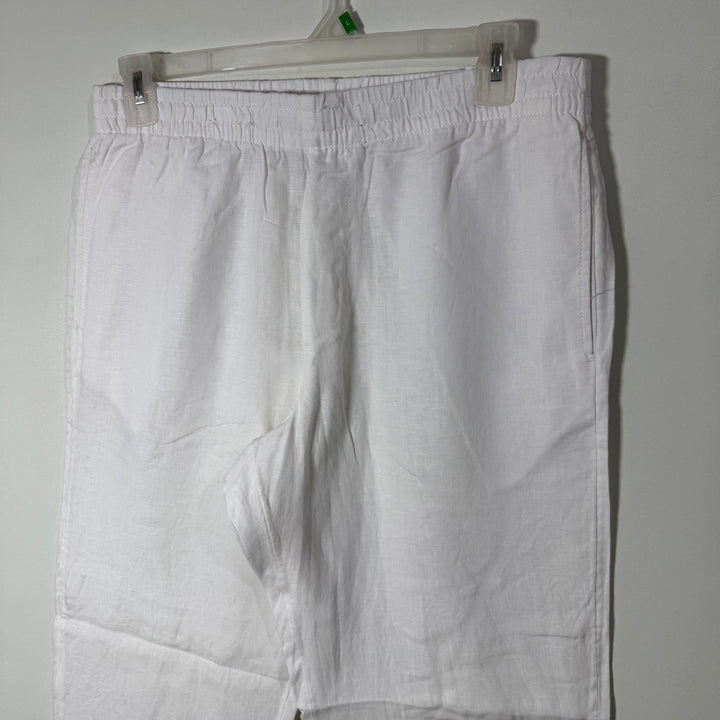 H&M REGULAR FIT LINEN PANT BRAND NEW WHITE COLOUR