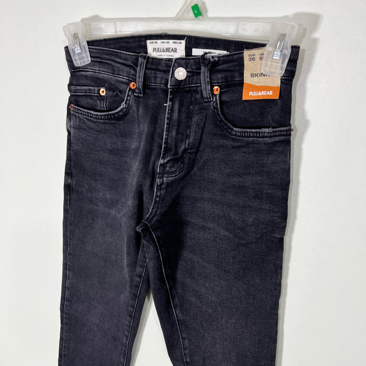 PULL&BEAR SKINNY FIT DENIM PANT WITH STRETCH