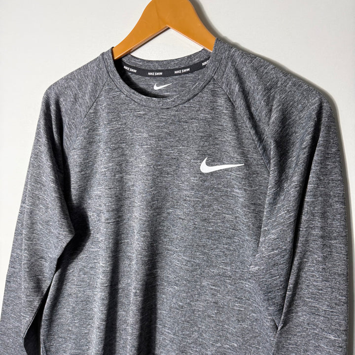 NIKE SWIM LONG SPORT TSHIRT GREY COLOUR