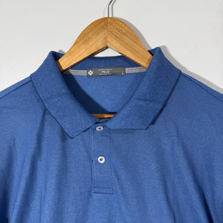 MEMBERS MARK COTTON POLO TSHIRT WITH STRETCH