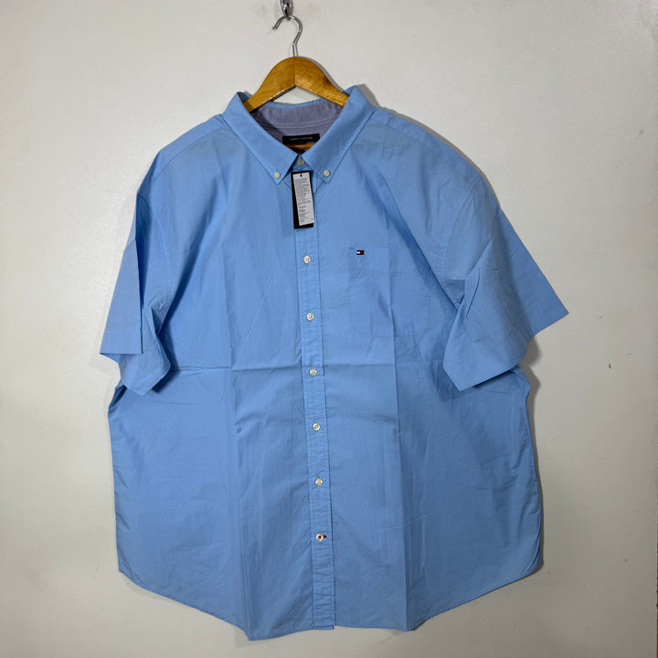 TOMMY HILFIGER BUTTON DOWN HALF SLEEVES COTTON SHIRT BRAND NEW