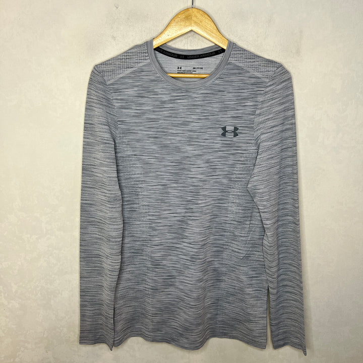 UNDER ARMOUR HEATGEAR FITTED LONG SLEEVES SPORT TSHIRT