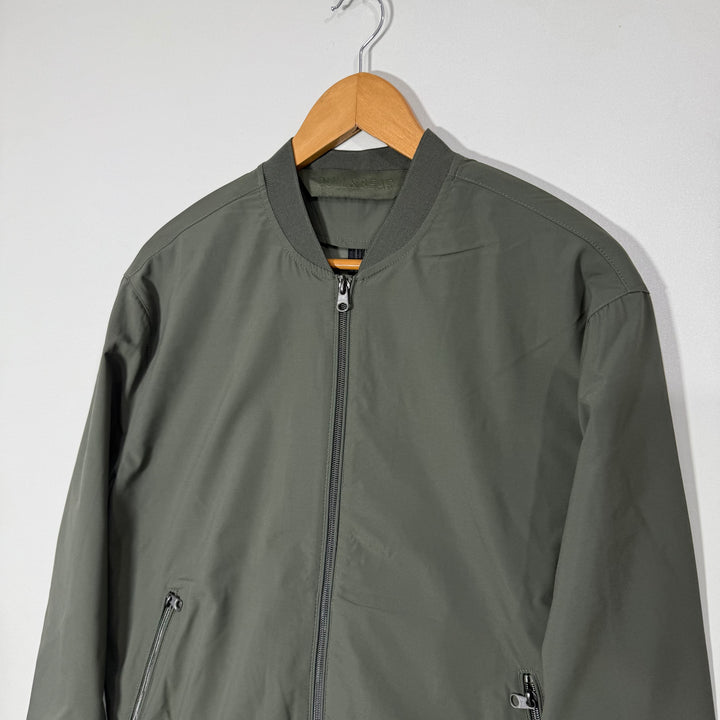 PULL & BEAR BEN COLLAR BOMBER JACKET