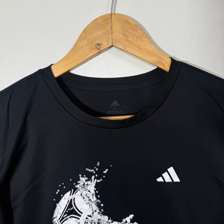 ADIDAS AEROREADY SPORT TSHIRT BLACK COLOUR