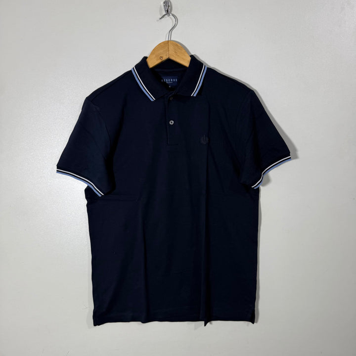 RESERVE COTTON POLO TSHIRT BLUE COLOUR