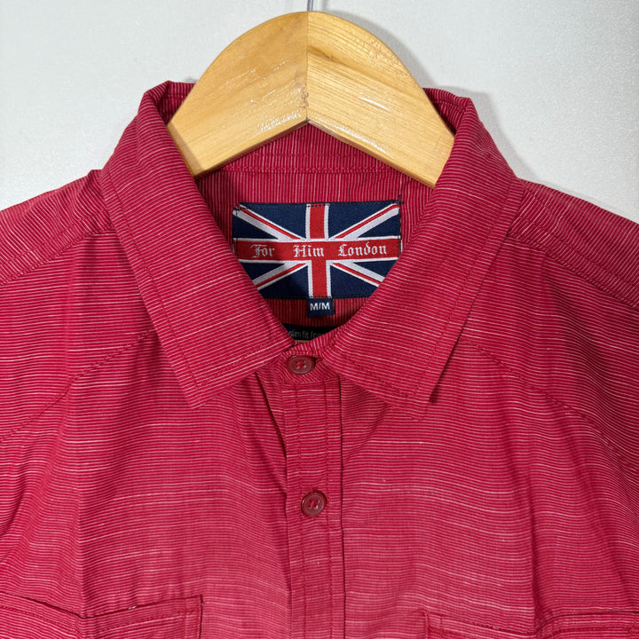 FOR HIM LONDON HALF SLEEVES COTTON SHIRT BRAND NEW
