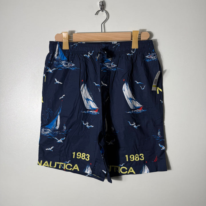 NAUTICA SLEEPWEAR COTTON LOUNGEWEAR SHORT BRAND NEW
