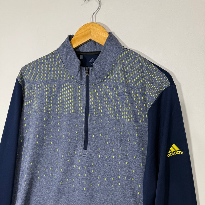 ADIDAS HALF ZIP SPORT PULLOVER