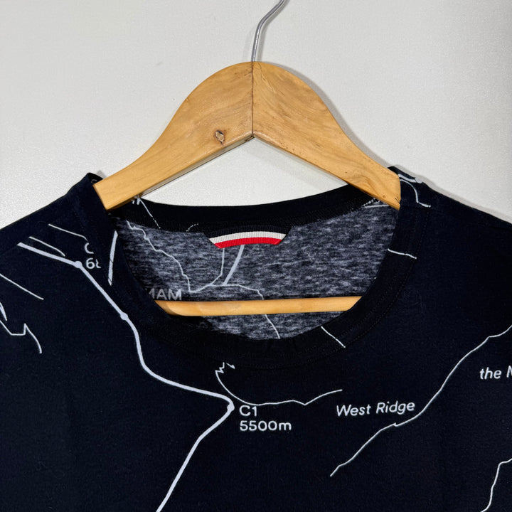 MONCLER PRINTED COTTON TSHIRT
