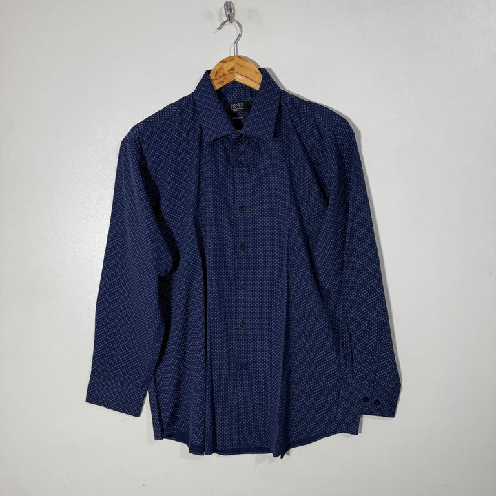 JONES REGULAR FIT PRINTED PERFORMANCE SHIRT WITH STRETCH