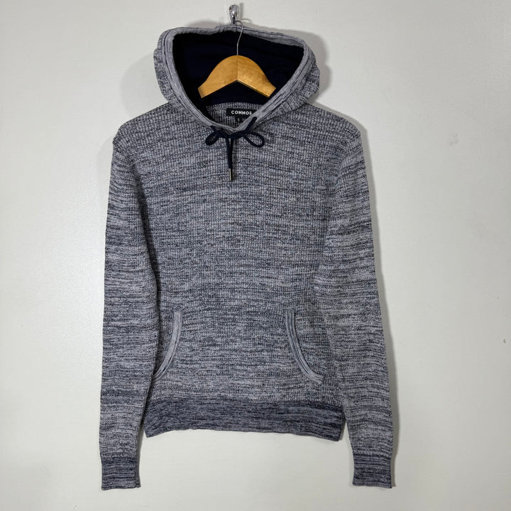 CONNOR KNITED COTTON HOODIE