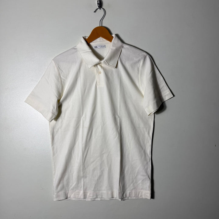 ZARA COTTON POLO TSHIRT