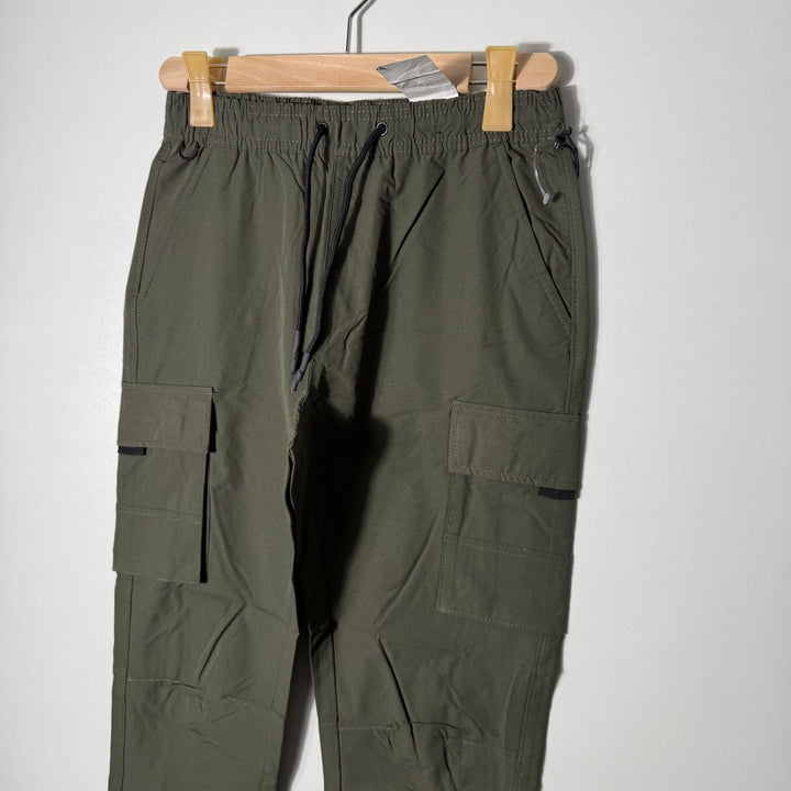 MICHAEL BRANDON 4 WAY STRETCH TECH FABRIC CARGO TROUSER BRAND NEW DARK GREEN COLOUR