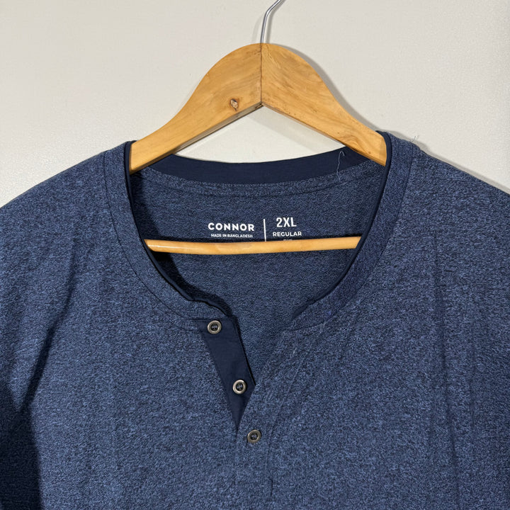 CONNOR V NECK COTTON TSHIRT